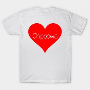 Chippewa Ranch Camp Heart T-Shirt